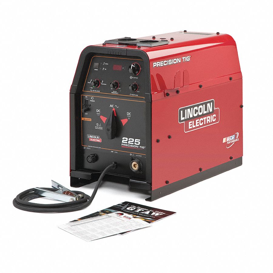 ebbe tidevand relæ Arkæologi LINCOLN ELECTRIC, Precision TIG 225, AC/DC, TIG Welder - 12C076|K2533-2 -  Grainger