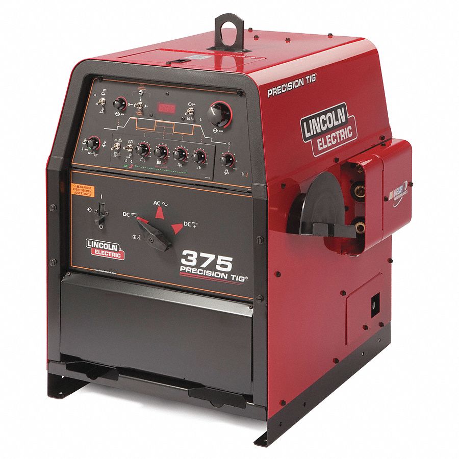 LINCOLN ELECTRIC Tig Welder, Precision TIG 375 Series, Welder Max ...