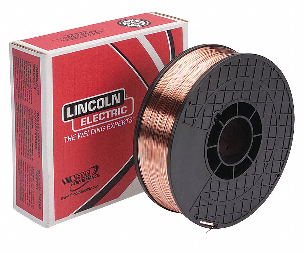 LINCOLN ELECTRIC 12.5 lb Carbon Steel Spool Mig Welding Wire with 0.03 ...