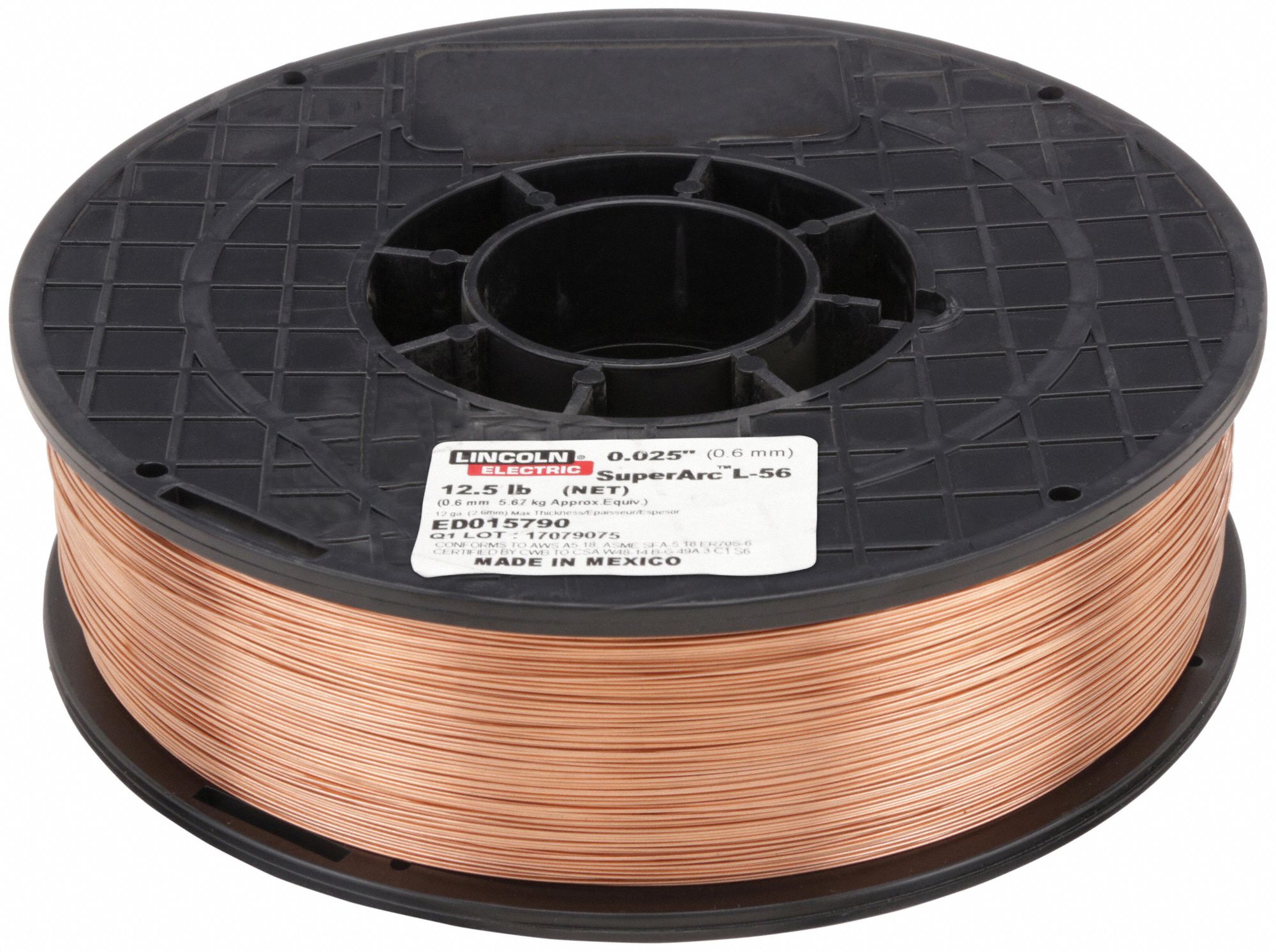 MIG WELDING WIRE,CARBON STEEL,13 LB