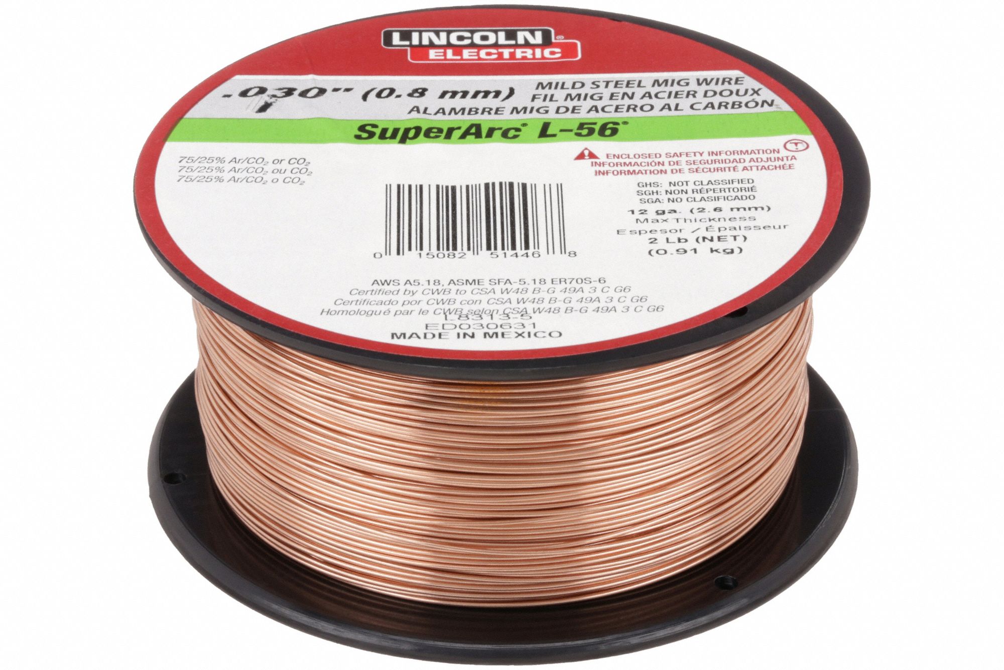 Lincoln Electric SuperArc L56 ER70S6 MIG Welding Wire For, 47 OFF