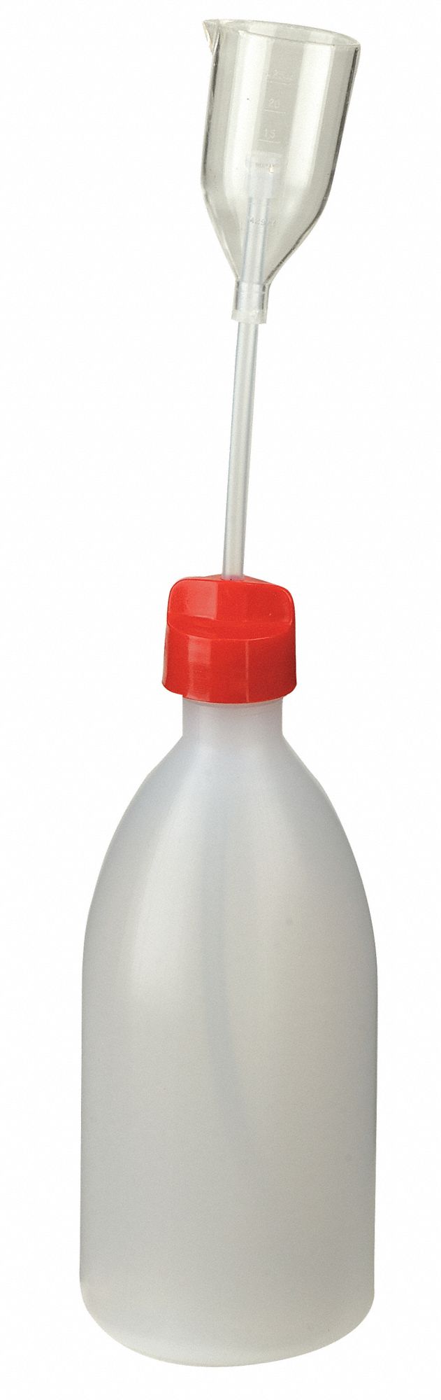 250mL Dispensing Bottle, Narrow Mouth, Low Density Polyethylene, PK 10