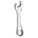 COMBINATION WRENCH, ALLOY STEEL, CHROME, 10 MM HEAD SIZE, 3 3/4 IN OVERALL L