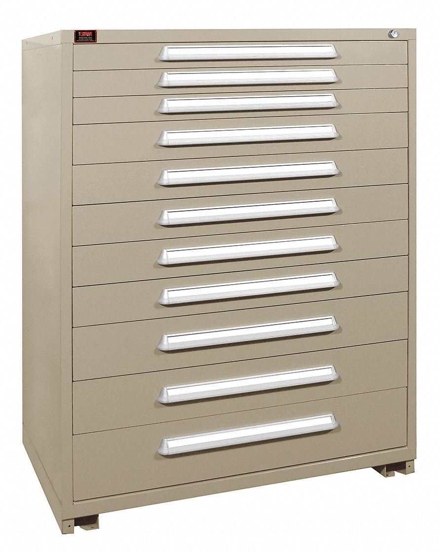 Lyon Stationary Full Height Modular Drawer Cabinet 11 Drawers 44