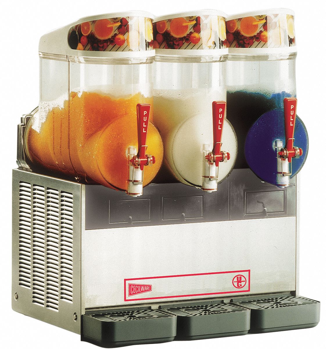12D163 - Frozen Beverage Dispenser 3 Bowls