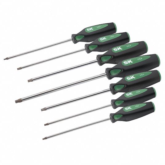 SK PROFESSIONAL TOOLS, Screwdriver Set - 12D236|86333 - Grainger