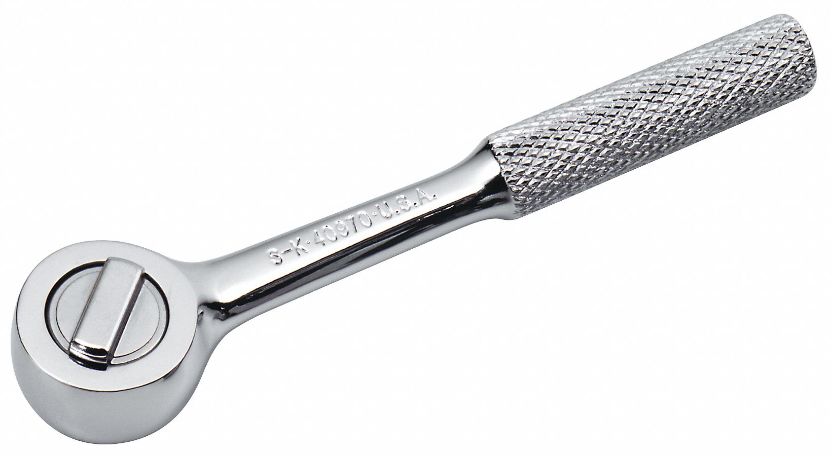 HAND RATCHET,1/4IN DR.,4-1/2IN L