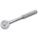 HAND RATCHET, 4 1/2 IN, CHROME, 1/4 IN