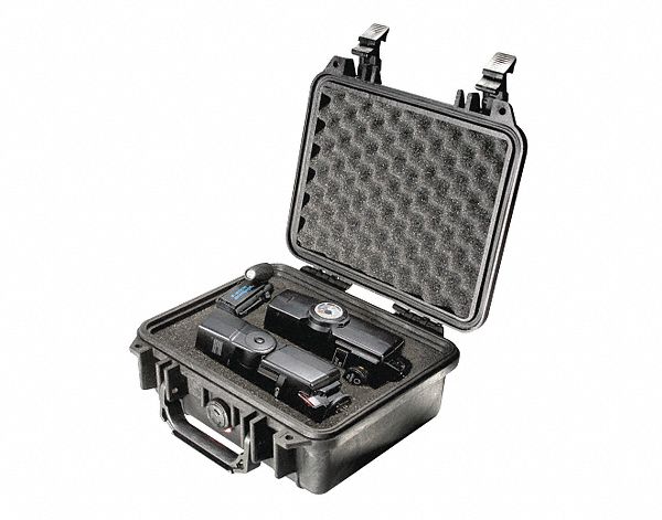 CASE W/FOAM, BLACK, 61.6 X 49.3 X 22 CM, POLYPROPYLENE/PUR/SS