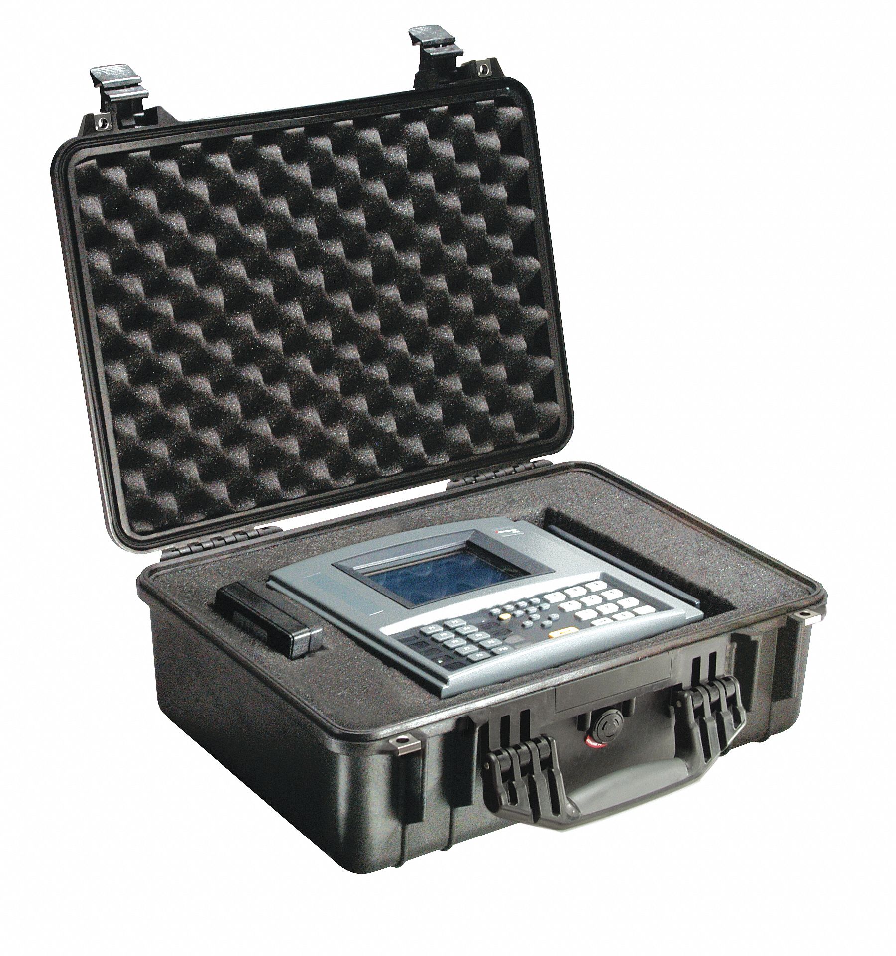 PROTECTIVE CASE, EQUIPMENT, W/ FOAM, WATERPROOF, DUST/ CRUSH PROOF, BLACK, 48.5 X 39.5 X 19.2 CM