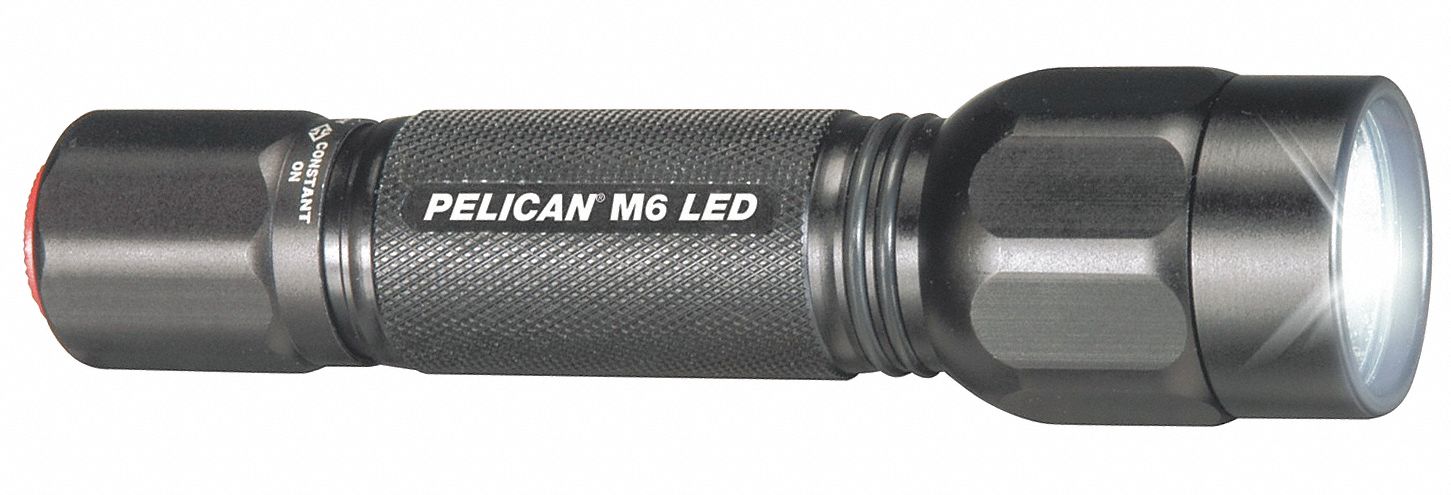 PELICAN FLASHLIGHT M6 LED 1WATT BLACK - General Purpose Handheld