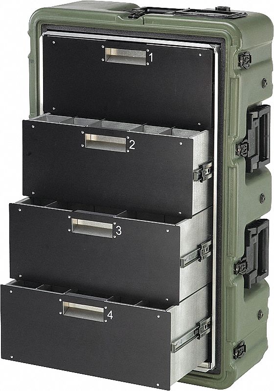Details about   Hardigg Pelican 8 Drawer Mobile Medical Case RE472 