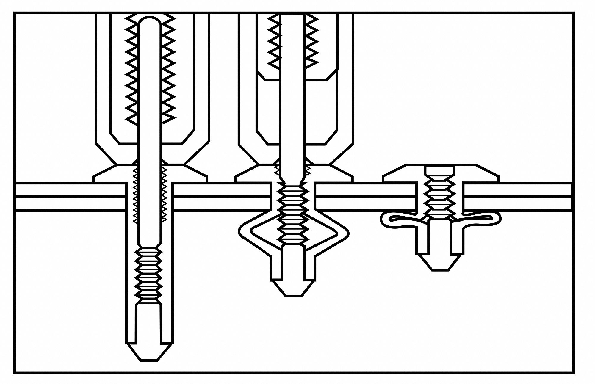 Rivets à expansion