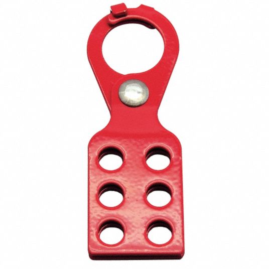 ZING Lockout Hasp, Standard Lockout Hasp Style, Recycled Steel 12E736