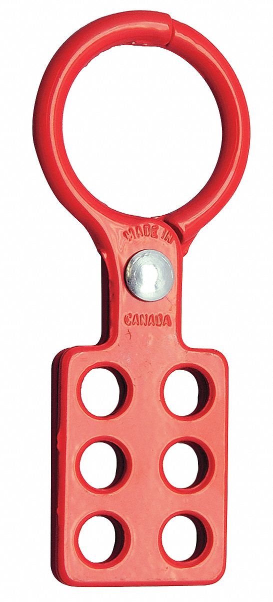Lockout Hasp Standard 6 Lock 4-1/2 in L