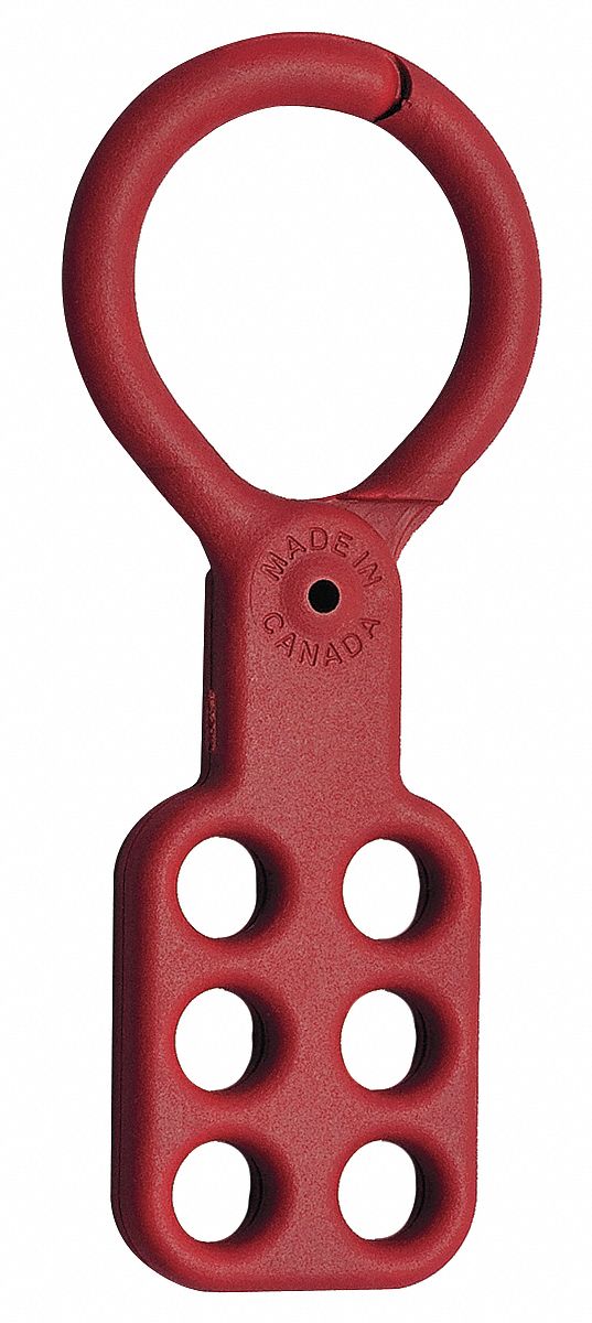 Lockout Hasp Standard 6 Lock 4-1/2 in L