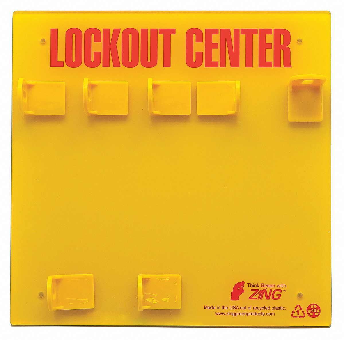 LOCKOUT BOARD, LOCKOUT STATION, NO PADLOCKS/UNFILLED