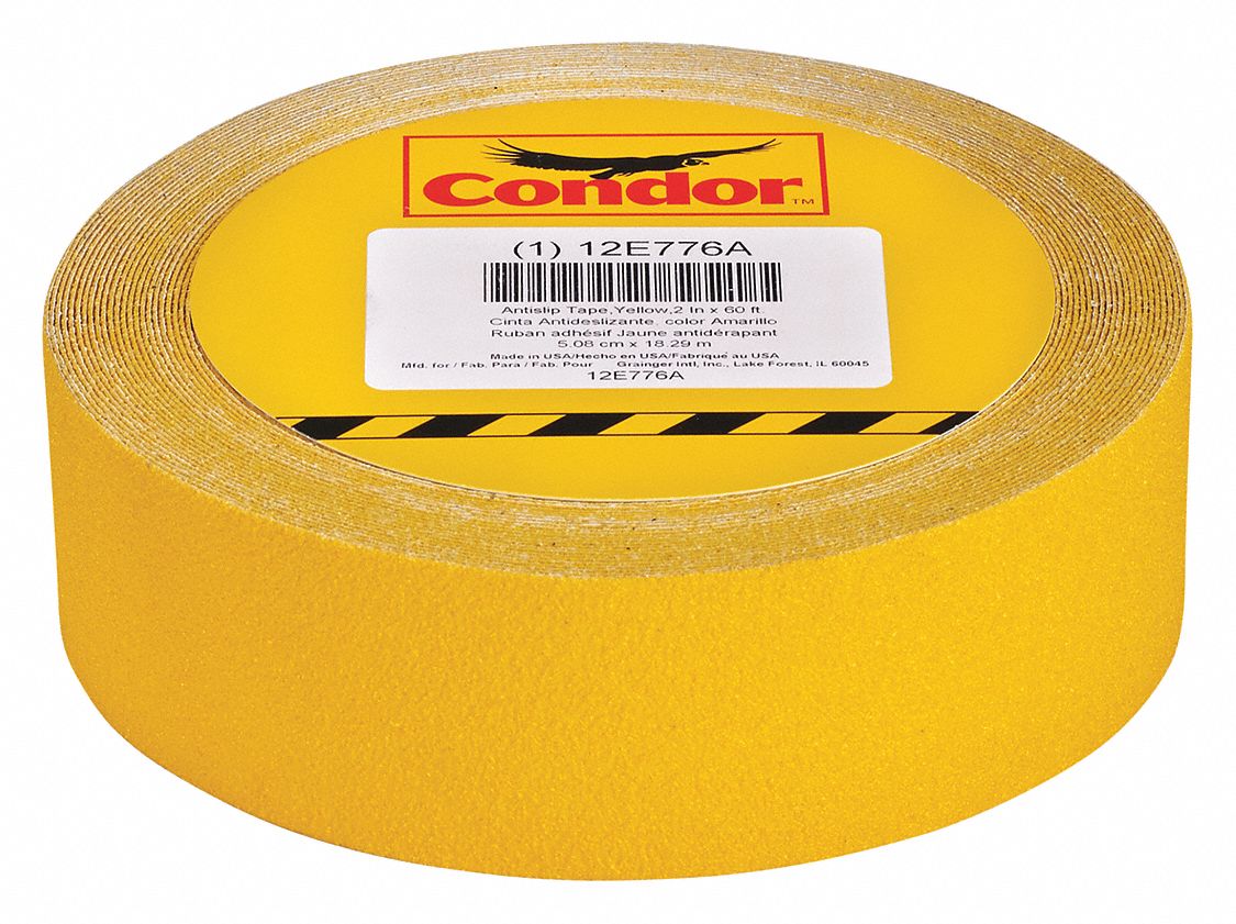 RUBAN JAUNE NON-GLISS ROUL 2 X 60 P