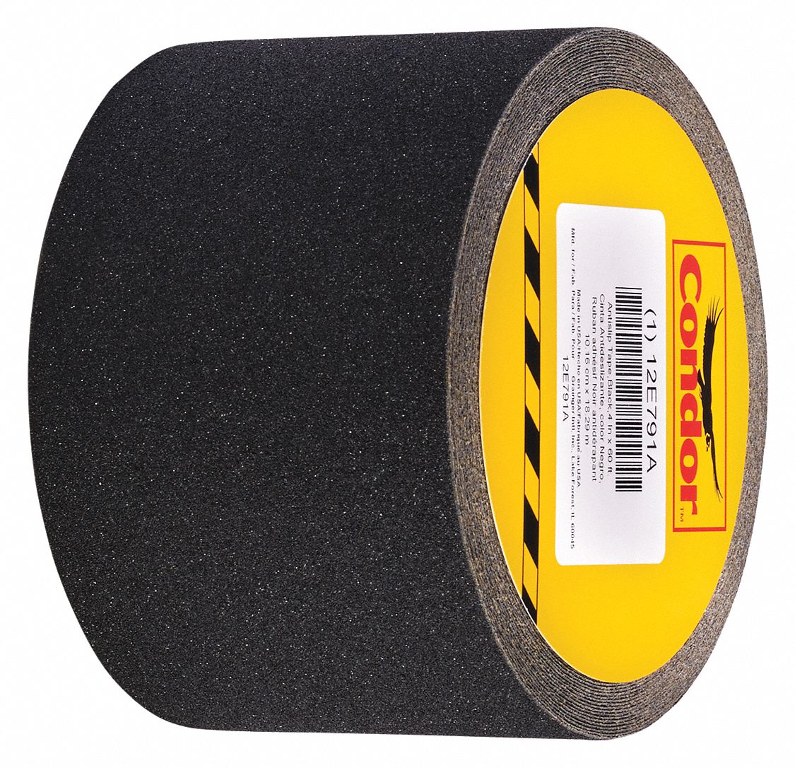 RUBAN NOIR ROUL ANTIDERAP 4 PO X 60 PI