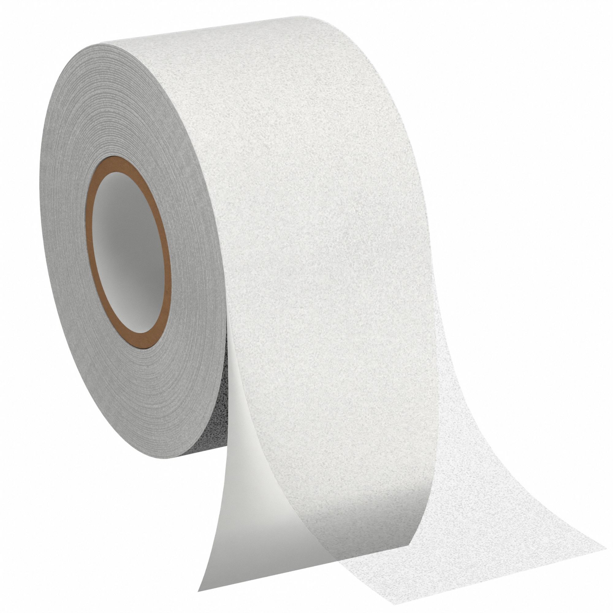 Anti-Slip Tape: Coarse, 60 Grit Size, Solid, Clear, 4 in x 60 ft, 33 mil Tape Thick, Acrylic