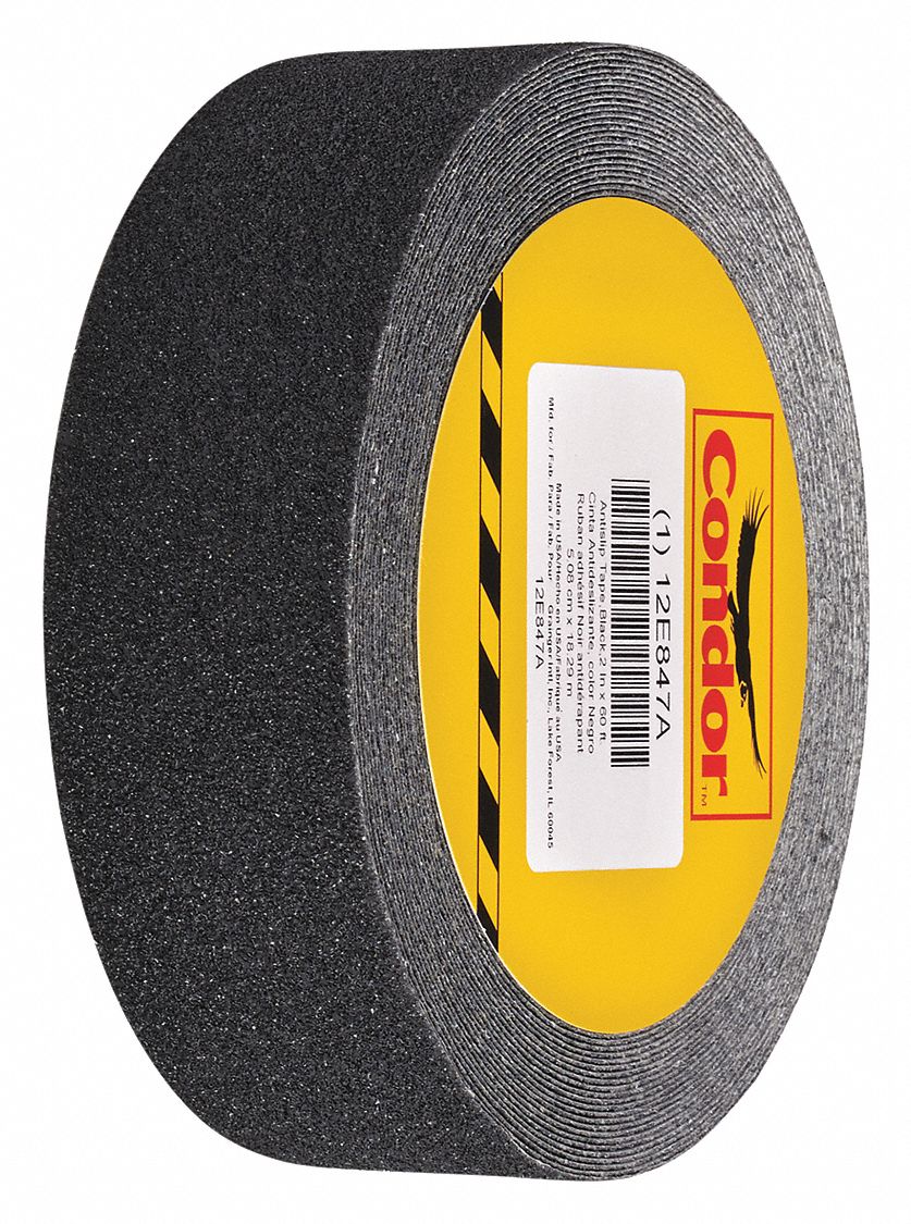Very Coarse, 46 Grit Size, AntiSlip Tape 12E847GRAN5079 Grainger