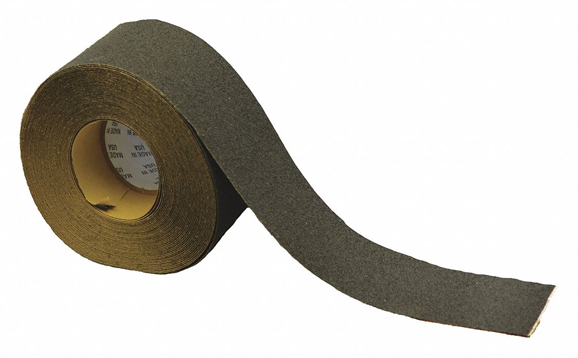 AntiSlip Tape 30 ftLx2 inW BLK 46 Grit