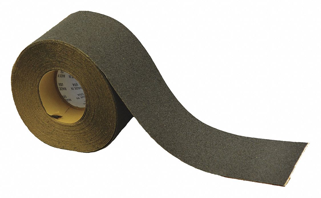 AntiSlip Tape 30 ftLx4 inW BLK 46 Grit