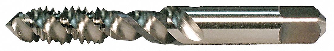 Spiral Flute Tap Plug Chamfer 1-3/4 L Widia Gtd GT925069