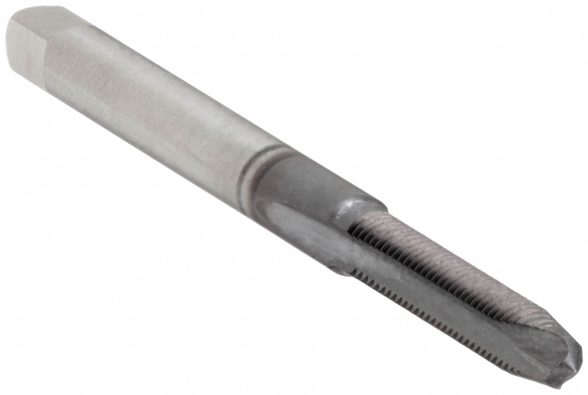 Spiral Point Tap: M5x0.8 Thread Size, 22.23 mm Thread Lg, 60.33 mm Overall Lg, Plug, TiCN