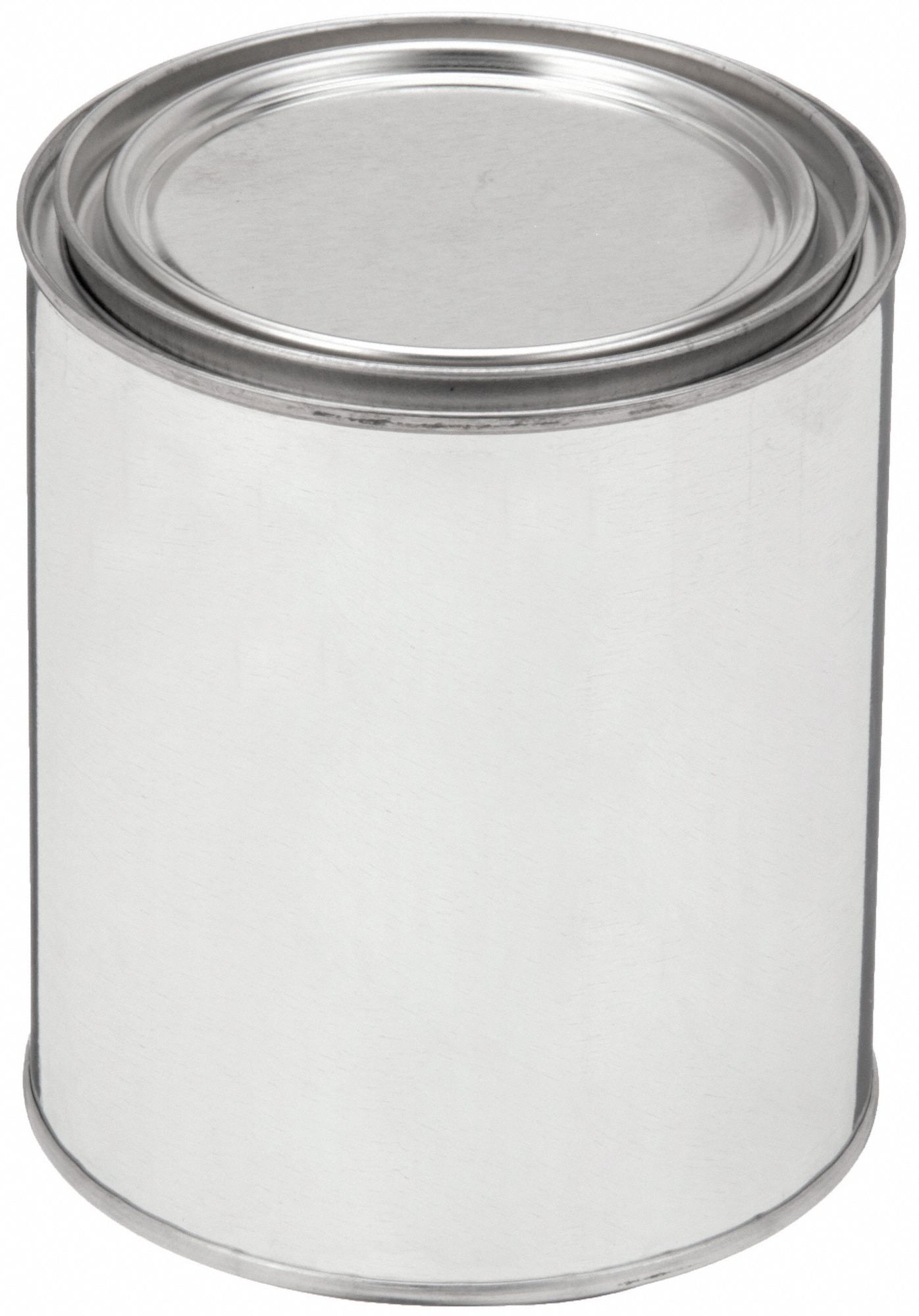 PAINT CAN, 1 QT, ROUND, UNLINED, 4¼ IN OVERALL DIAMETER, 4¼ IN H, LOCKING RING