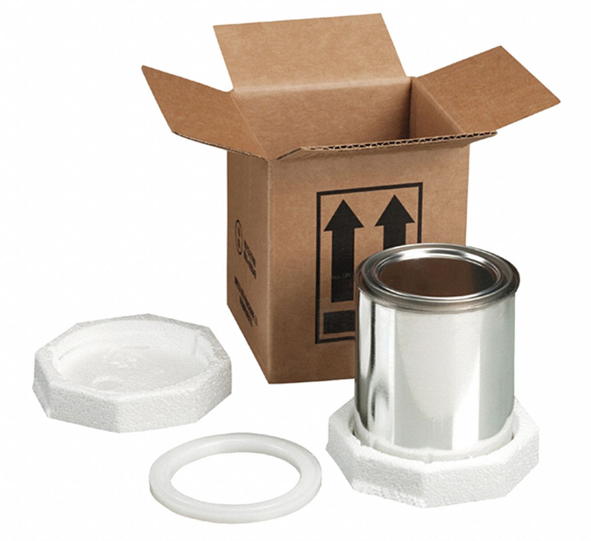 PAINT CAN SHIPPER KIT,2 QUART CANS