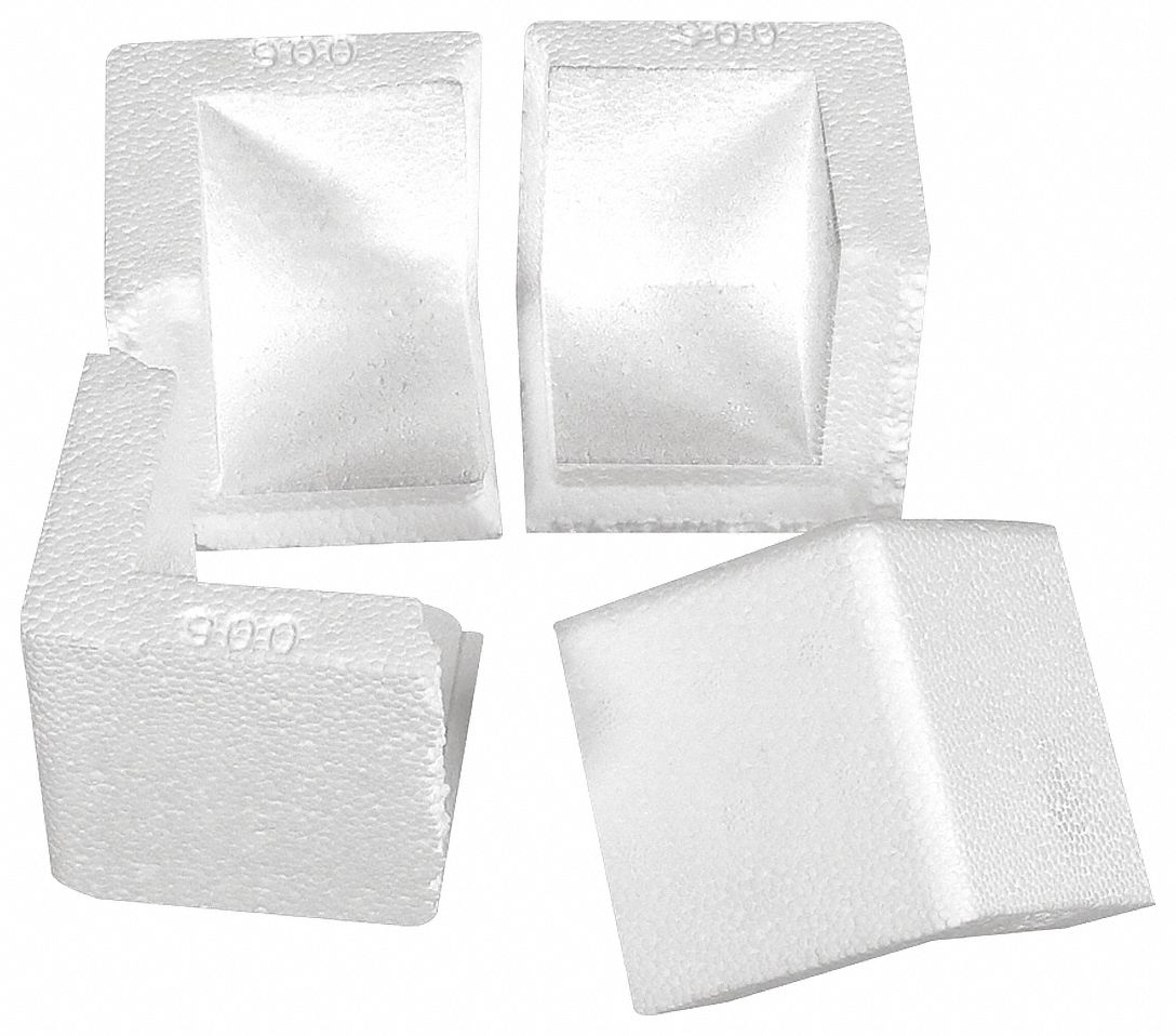 POLAR TECH Corner Protector 3 in Lg, 3 in Dp, 3 in Ht, 3/4 in Thick