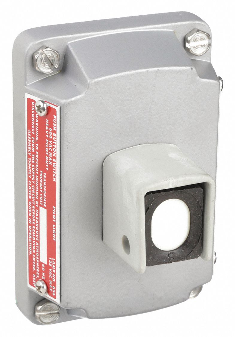 Hazardous Location Cover,  Gray,  Aluminum