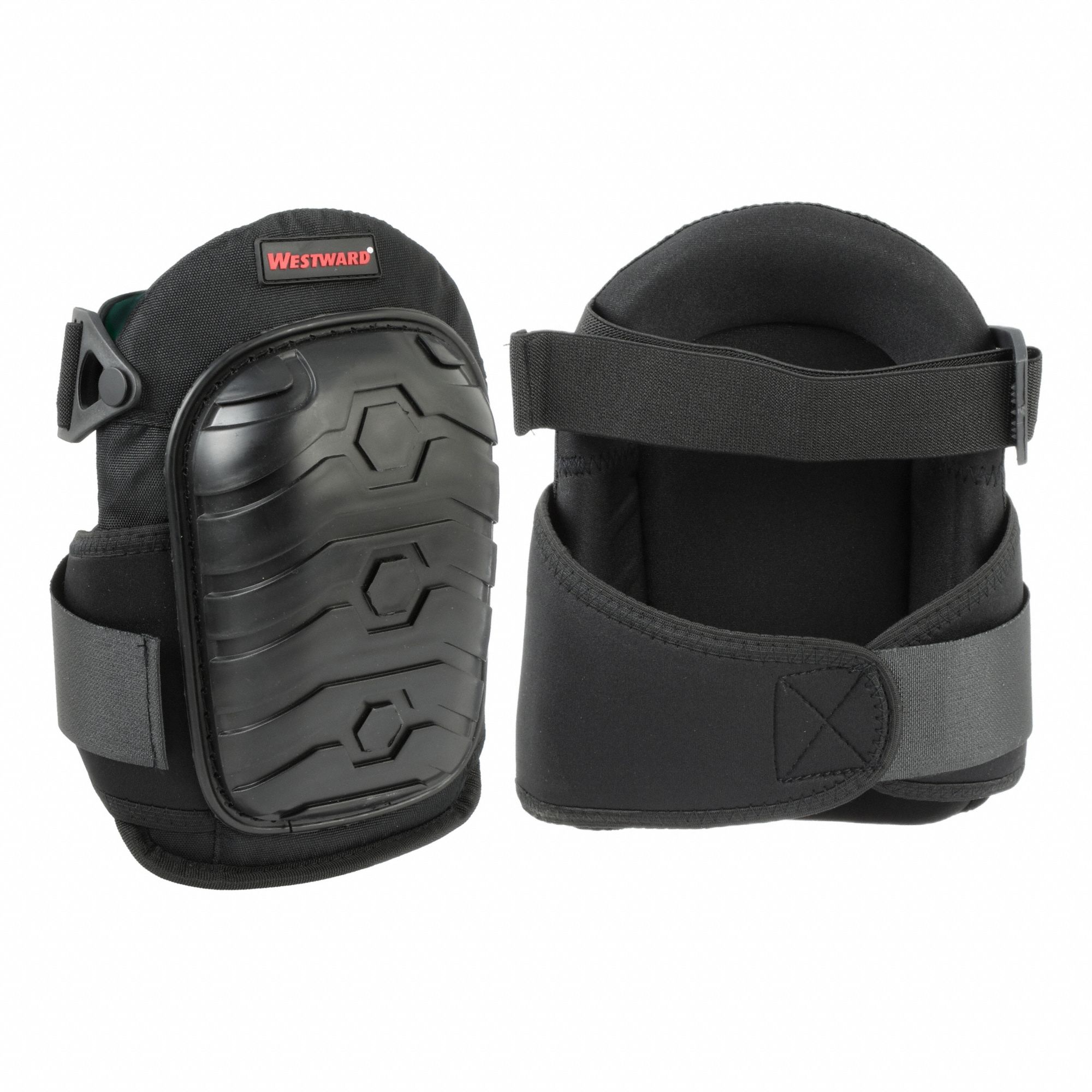 Knee Pad: Universal, 2 Straps, Hook-and-Loop, 1 PR