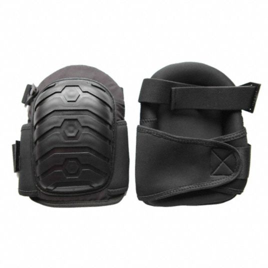 WESTWARD Knee Pads: Non-skid, 2 Straps, Poly Pro, Universal Elbow and ...