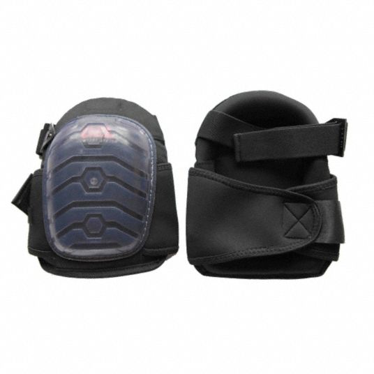 WESTWARD Knee Pads Nonskid, 2 Straps, Poly Pro, Universal Elbow and