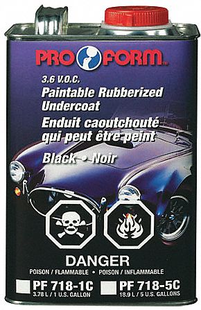 Proform sales rubberized undercoating