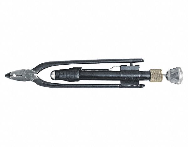 SAFETY WIRE TWISTER PLIER, 10⅜ IN OVERALL L, PLAIN GRIP, FOR 0.6 IN MAX WIRE DIA, MANUAL, CW