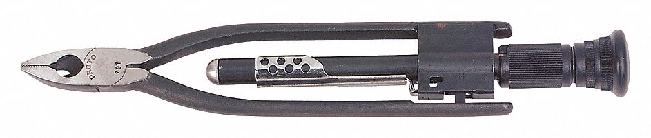 SAFETY WIRE TWISTER PLIER, 11 IN OVERALL L, PLAIN GRIP, FOR 0.6 IN MAX WIRE DIA, AUTO, CW OR CCW