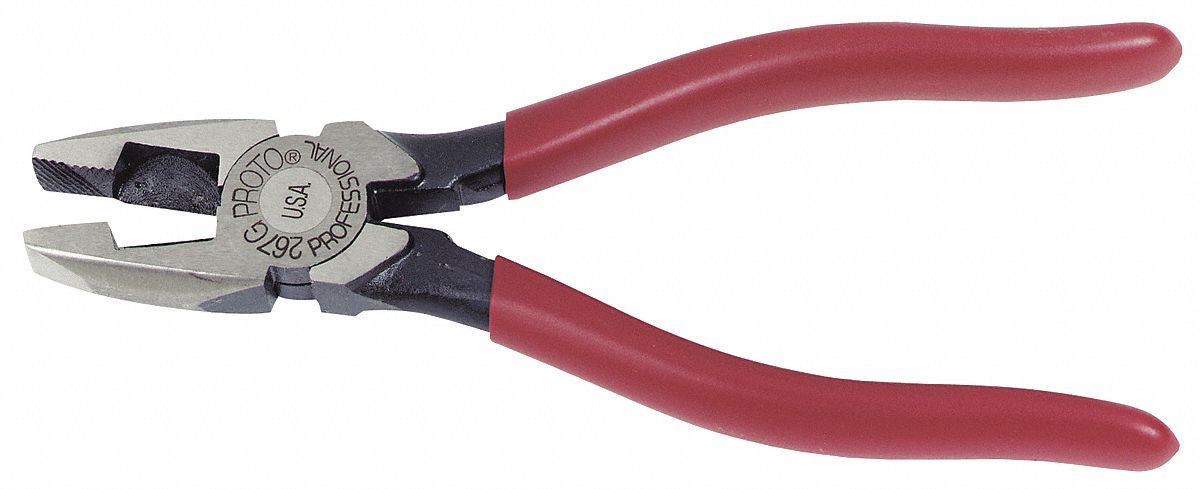 PLIER LINEMANS W/GRIP