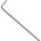 HEX KEY 0.050 LONG ARM 25