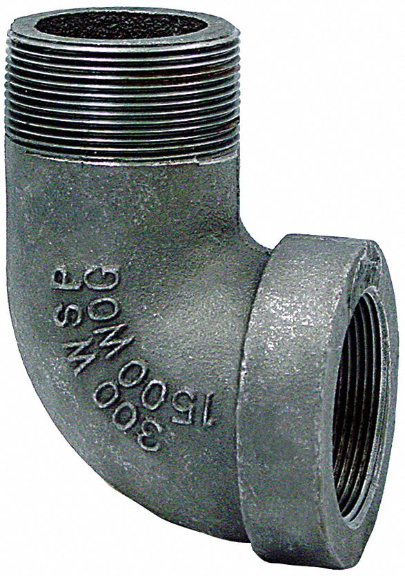ANVIL Street Elbow, 90 Degrees, FNPT x MNPT, 1/4 in Pipe Size Pipe