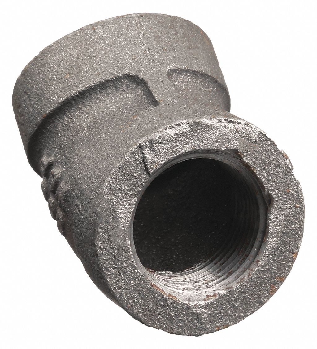 45 °  ELBOW: MALLEABLE IRON, 1½ IN X 1½ IN FITTING, FEMALE NPT X FEMALE NPT, CLASS 300