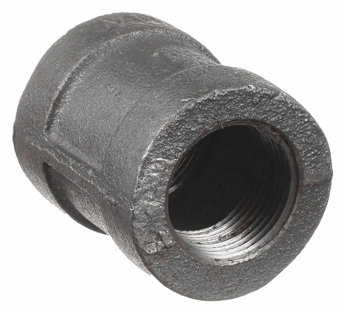 COUPLING: MALLEABLE IRON, 1¼ IN X 1¼ IN FITTING, FEMALE NPT X FEMALE NPT, CLASS 300