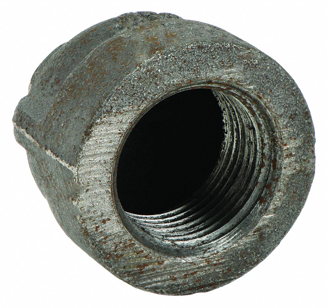 REDUCING COUPLING: MALLEABLE IRON, 1 IN X ¾ IN FITTING, FEMALE NPT X FEMALE NPT