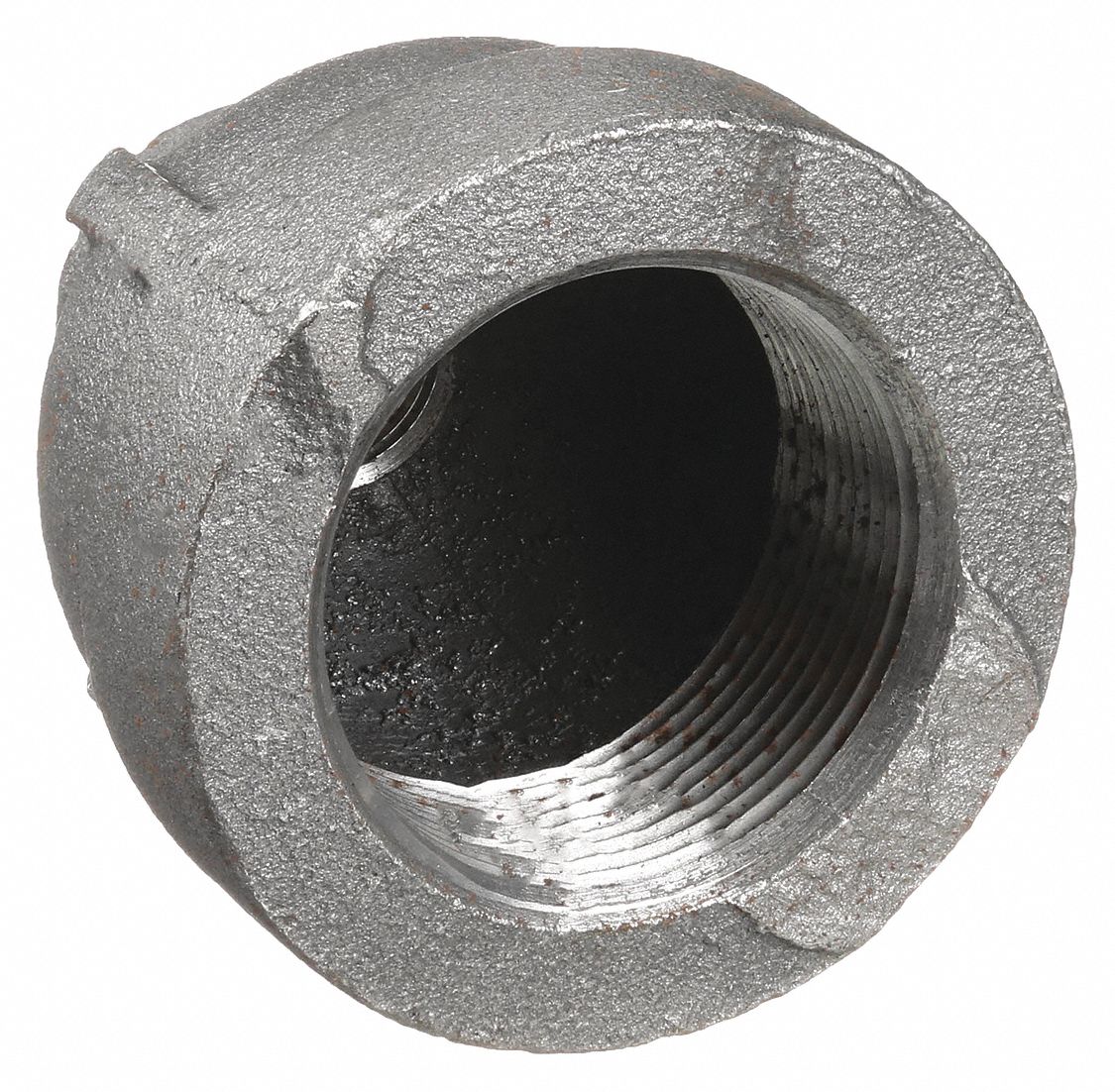 REDUCING COUPLING: MALLEABLE IRON, ¾ IN X ¼ IN FITTING, FEMALE NPT X FEMALE NPT