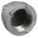 REDUCING COUPLING: MALLEABLE IRON, ¾ IN X ¼ IN FITTING, FEMALE NPT X FEMALE NPT