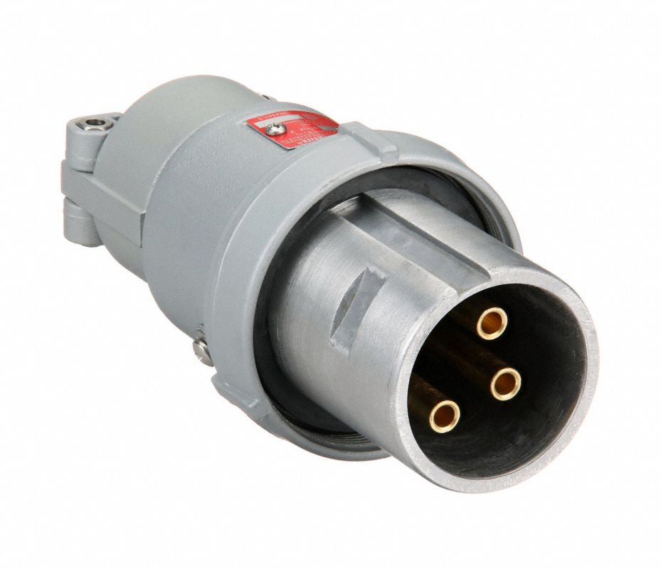 APPLETON ELECTRIC Enchufe,Número de Polos 4,Número de Cables 3 - 12G133 ...