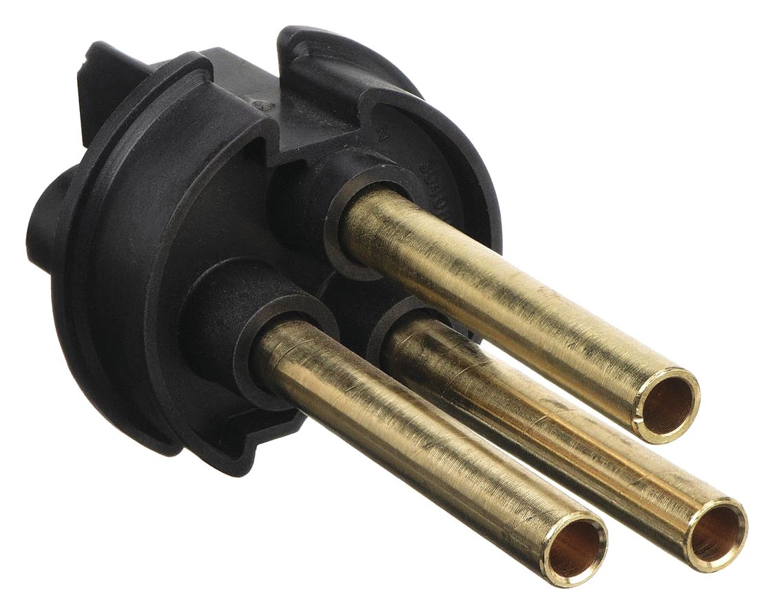 Replacement Interior: 100/150 A, 250V DC/600V AC, Style 1 Grounding, Male, 3 Poles, 3 Wires