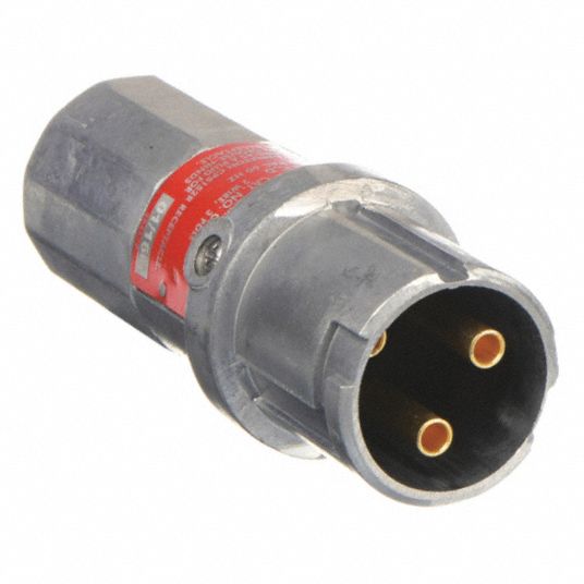 20 A, 125 to 250V AC, Pin and Sleeve Plug - 12G209